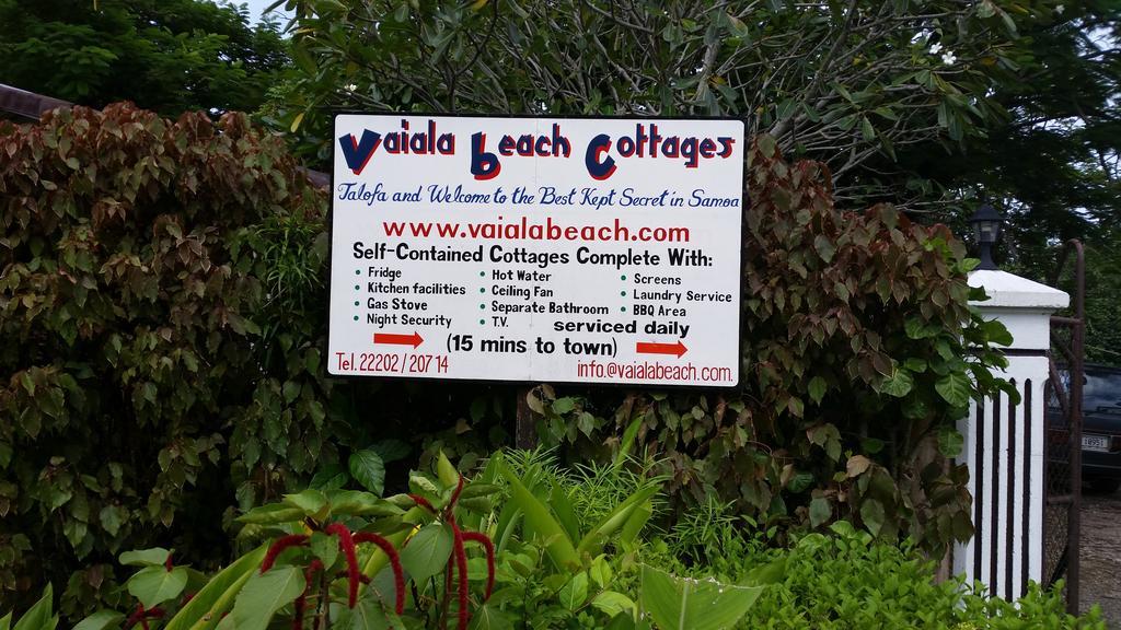 Vaiala Beach Cottages 아피아 외부 사진